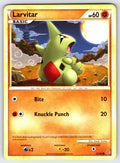 Larvitar (51) Common Unleashed 51/95 LP 2010