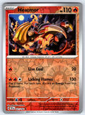 Heatmor Reverse Holo Common SV05: Temporal Forces 031/162 NM 2024