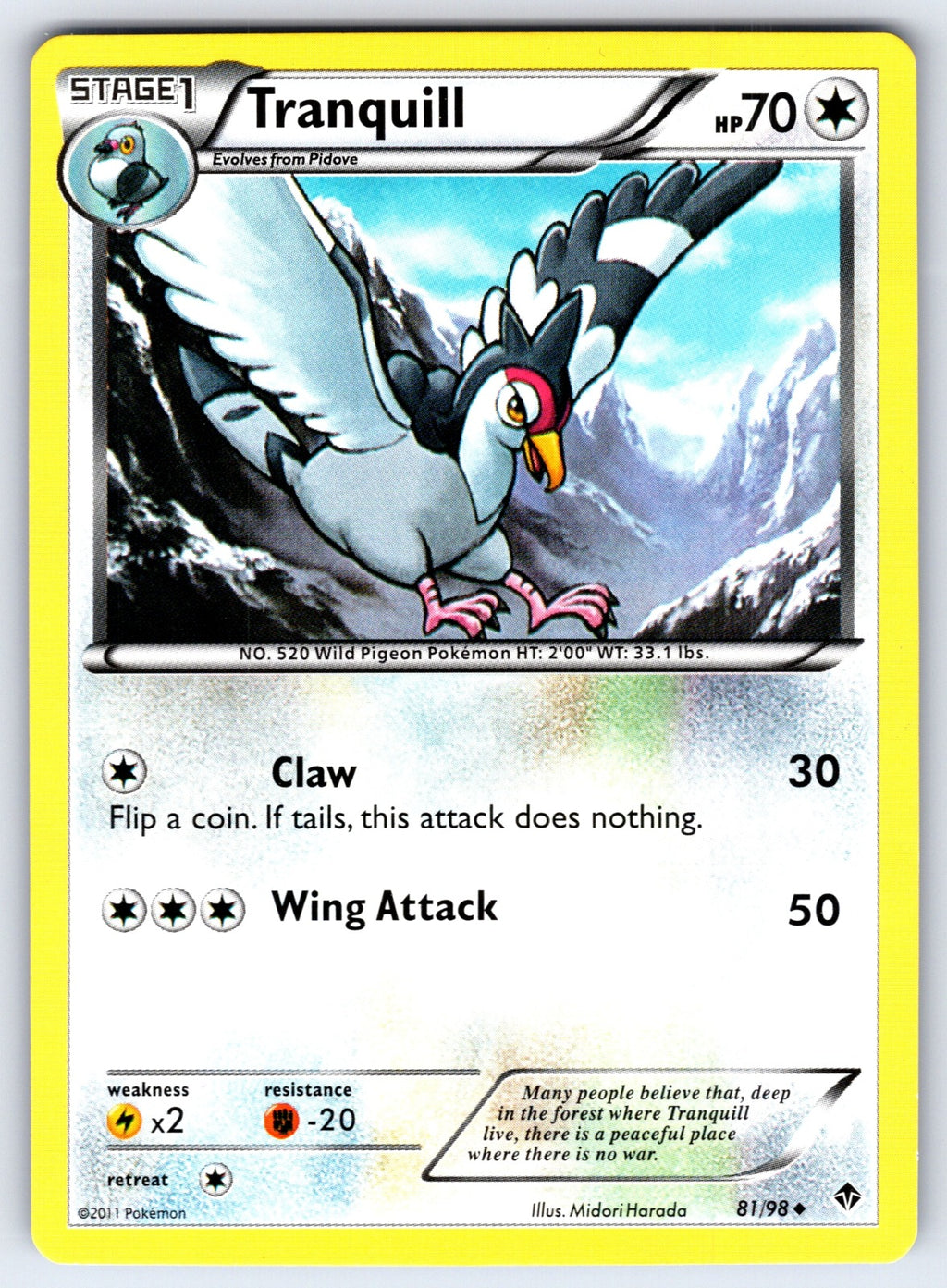 Tranquill Uncommon Emerging Powers 81/98 LP 2011