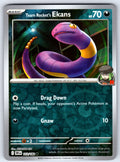 Team Rocket's Ekans Common SV10: Destined Rivals 112/182 NM 2025