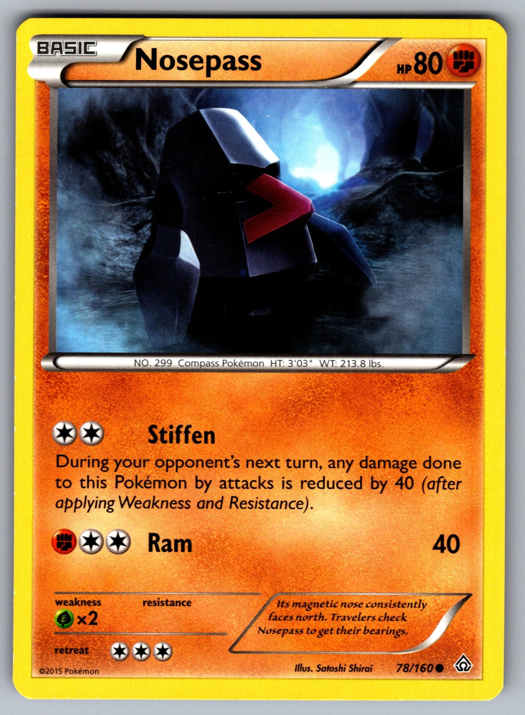 Nosepass Common XY - Primal Clash 78/160 LP 2015