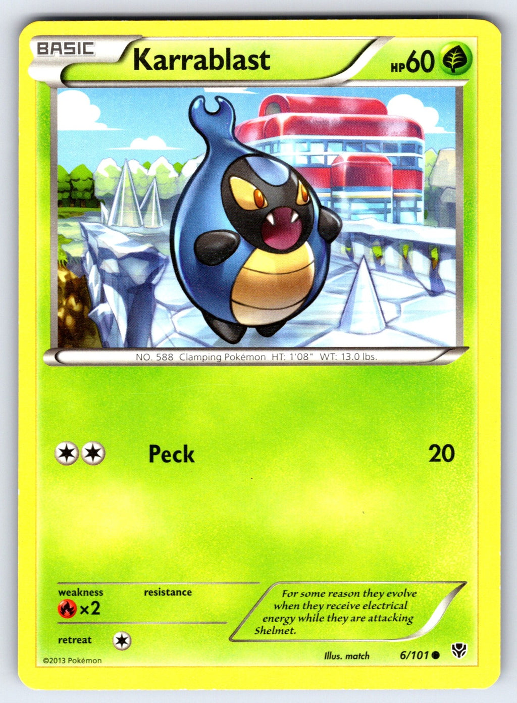 Karrablast Common Plasma Blast 6/101 LP 2013