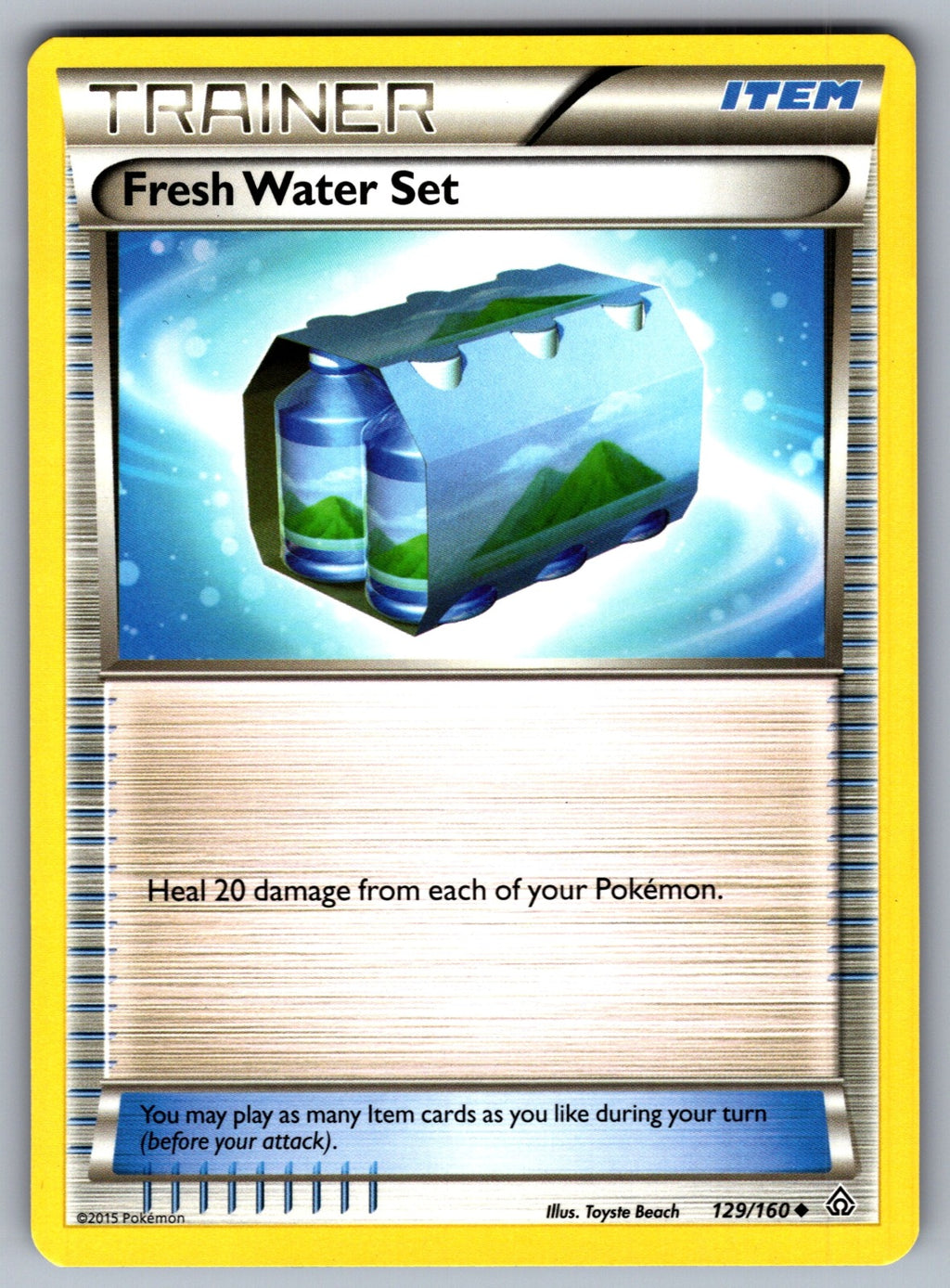 Fresh Water Set Uncommon XY - Primal Clash 129/160 LP 2015