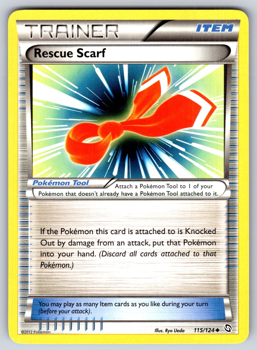 Rescue Scarf Uncommon Dragons Exalted 115/124 LP 2012
