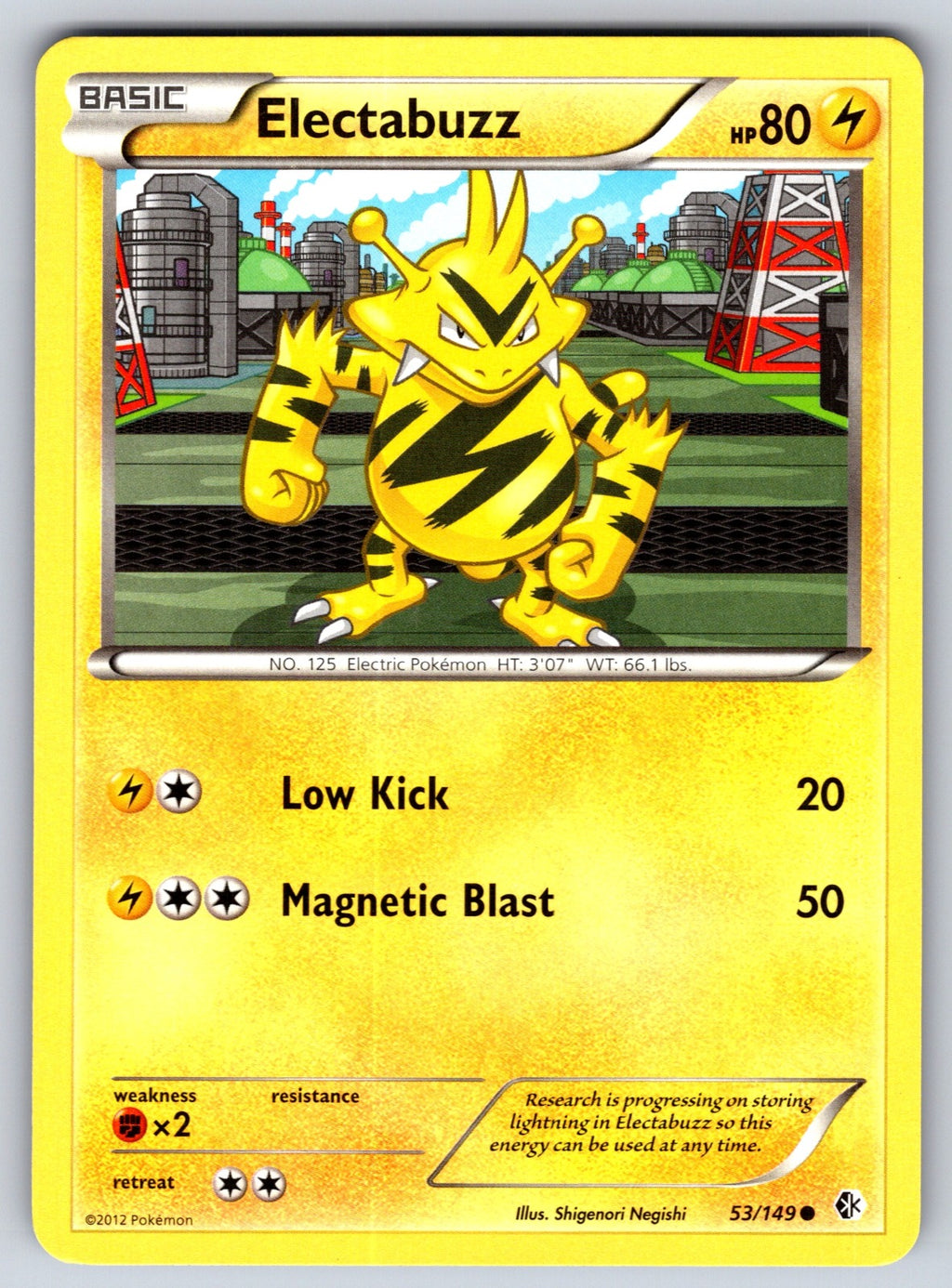 Electabuzz Common Boundaries Crossed 53/149 LP 2012