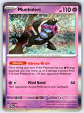 Munkidori Holo Rare SV: Prismatic Evolutions 044/131 NM 2025
