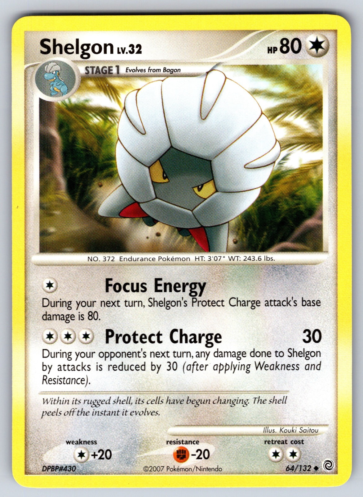Shelgon Uncommon Secret Wonders 64/132 LP 2007