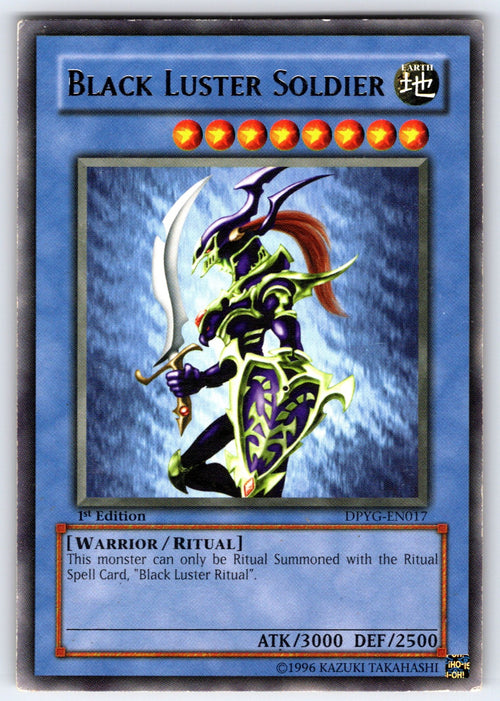Black Luster Soldier 1st Edition Rare Duelist Pack: Yugi DPYG-EN017 NM 2009