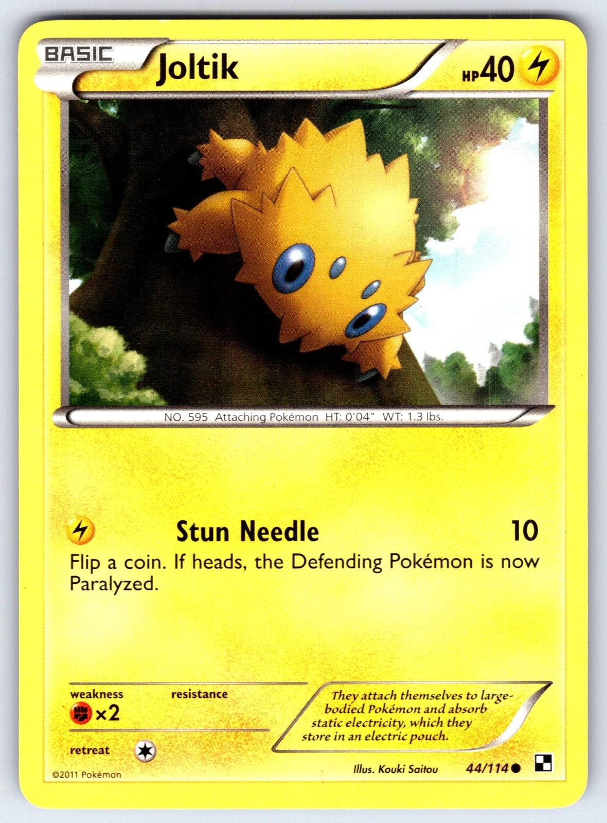 Joltik (44) Common Black and White 44/114 LP 2011