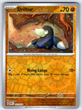 Drilbur Reverse Holo Common SV03: Obsidian Flames 111/197 NM 2023
