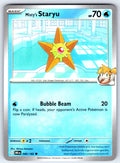 Misty's Staryu Common SV10: Destined Rivals 046/182 NM 2025