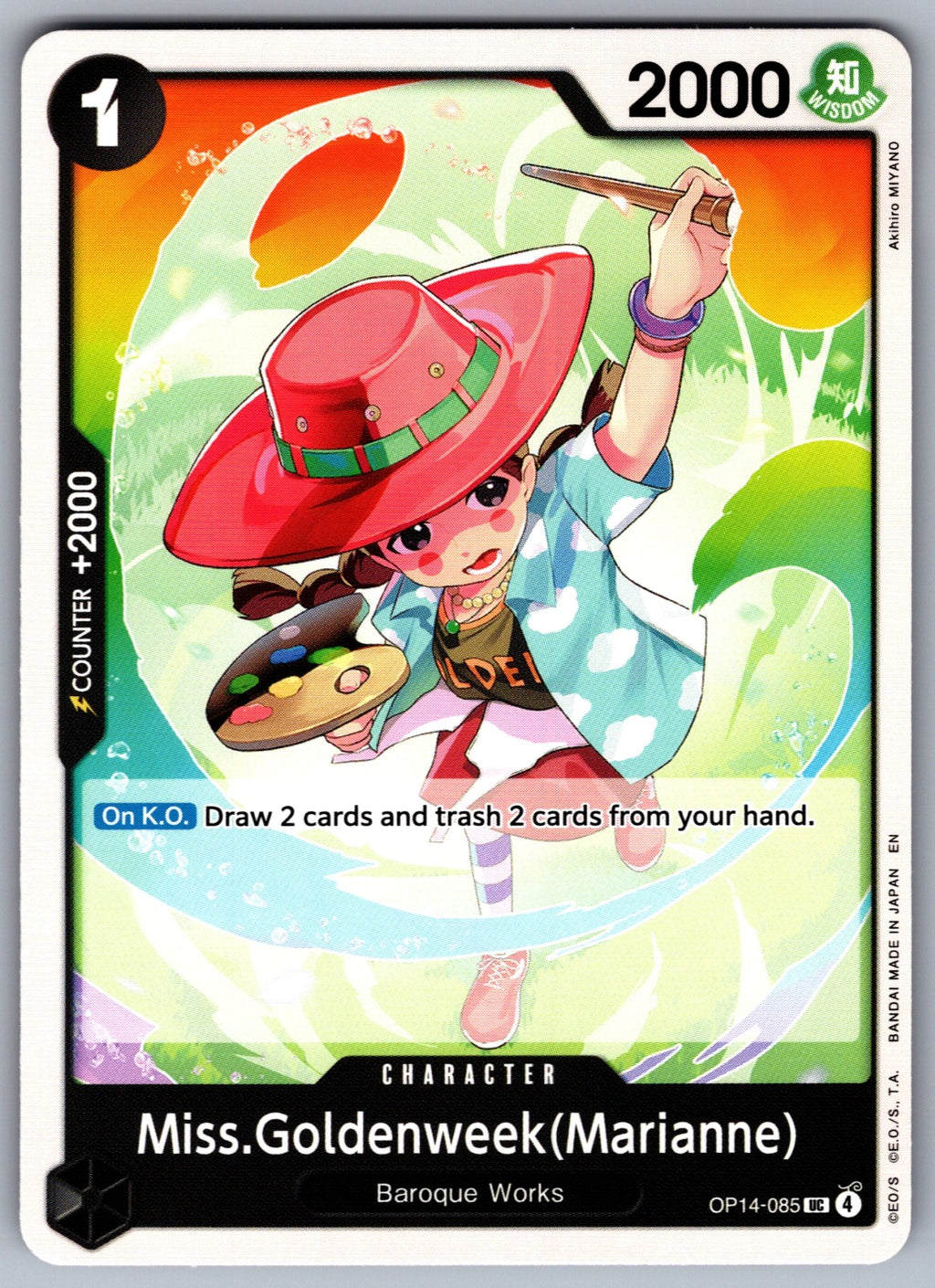 Miss.Goldenweek(Marianne) UC The Azure Sea's Seven OP14-085 NM 2026