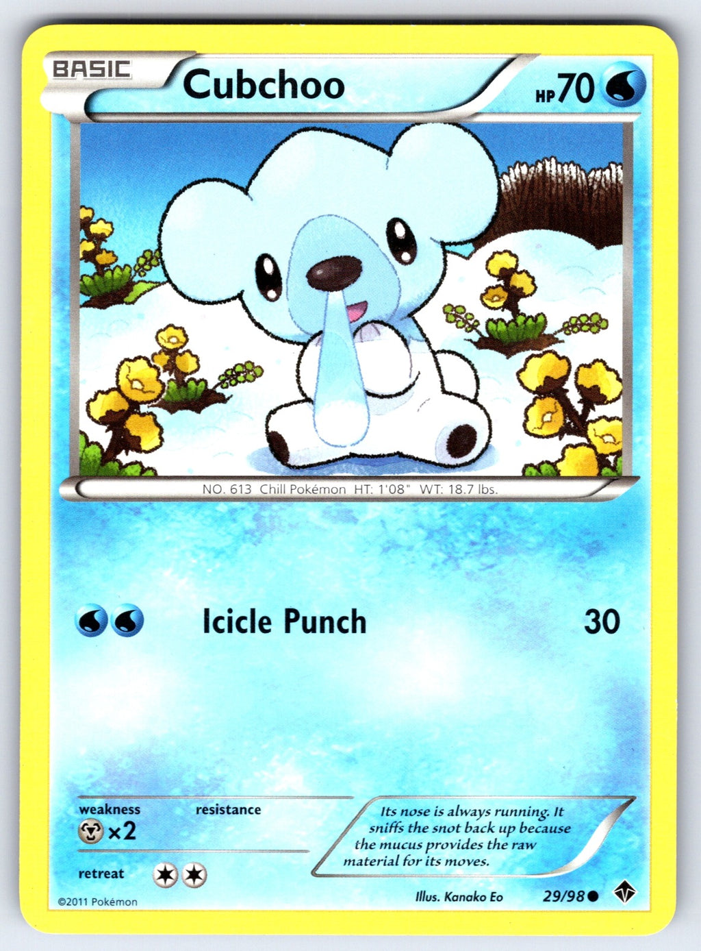 Cubchoo (29) Common Emerging Powers 29/98 LP 2011