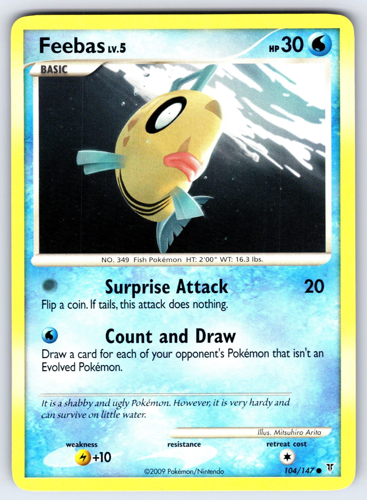 Feebas Common Supreme Victors 104 LP 2009