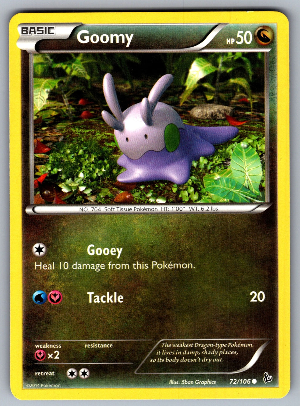 Goomy Common XY - Flashfire 72/106 LP 2014
