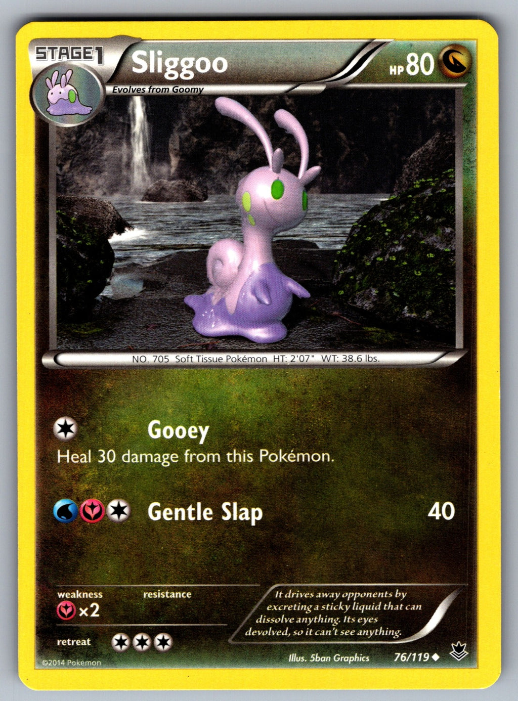 Sliggoo Uncommon XY - Phantom Forces 76/119 LP 2014