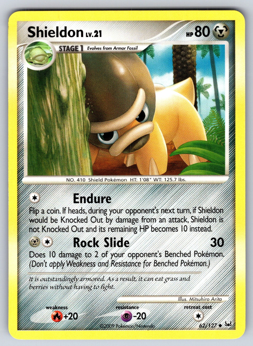 Shieldon Uncommon Platinum 62/127 LP 2009
