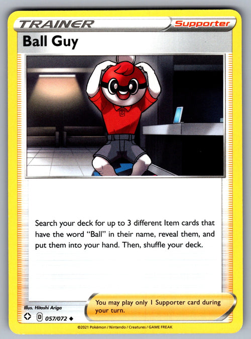 Ball Guy Uncommon Shining Fates 057/072 NM 2021