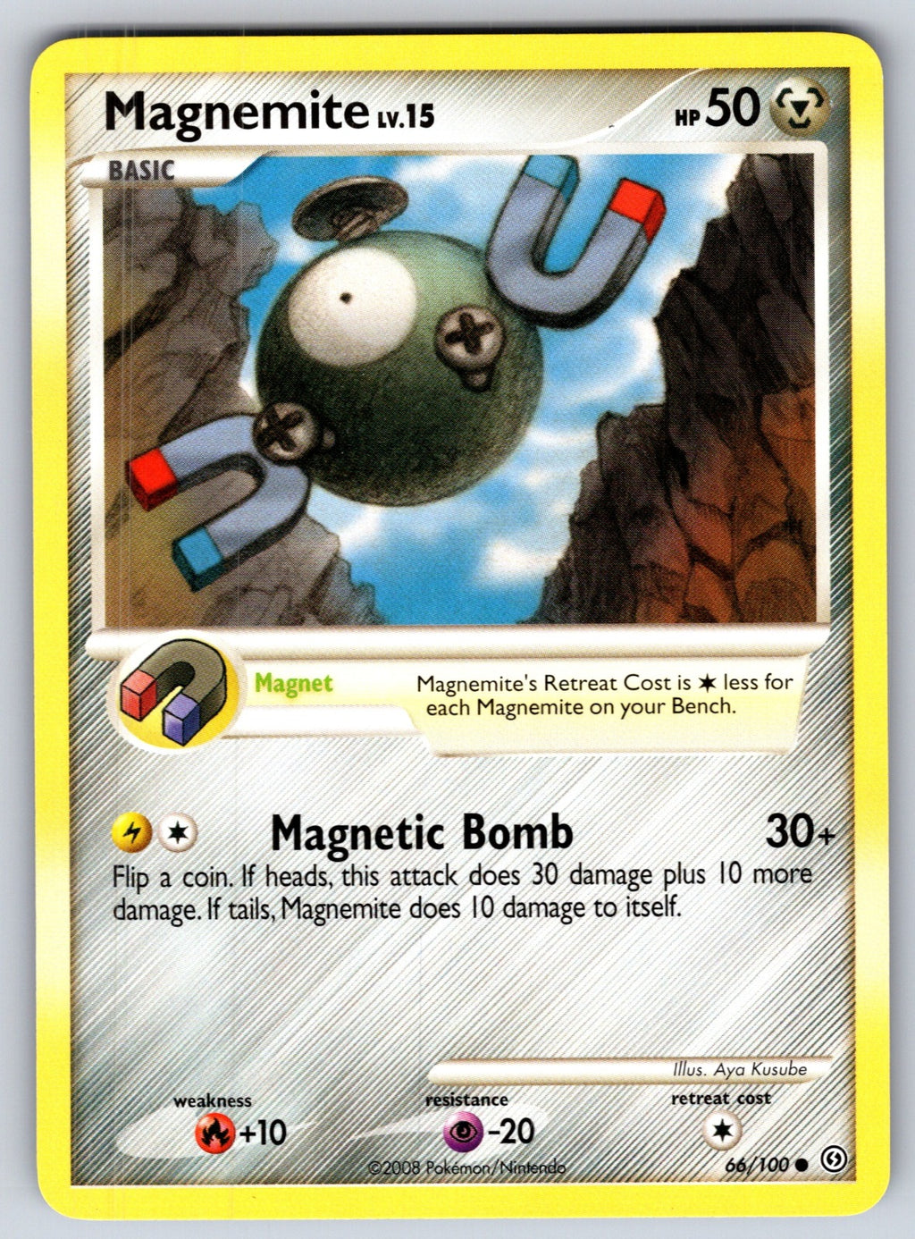 Magnemite (66) Common Stormfront 66/100 LP 2008