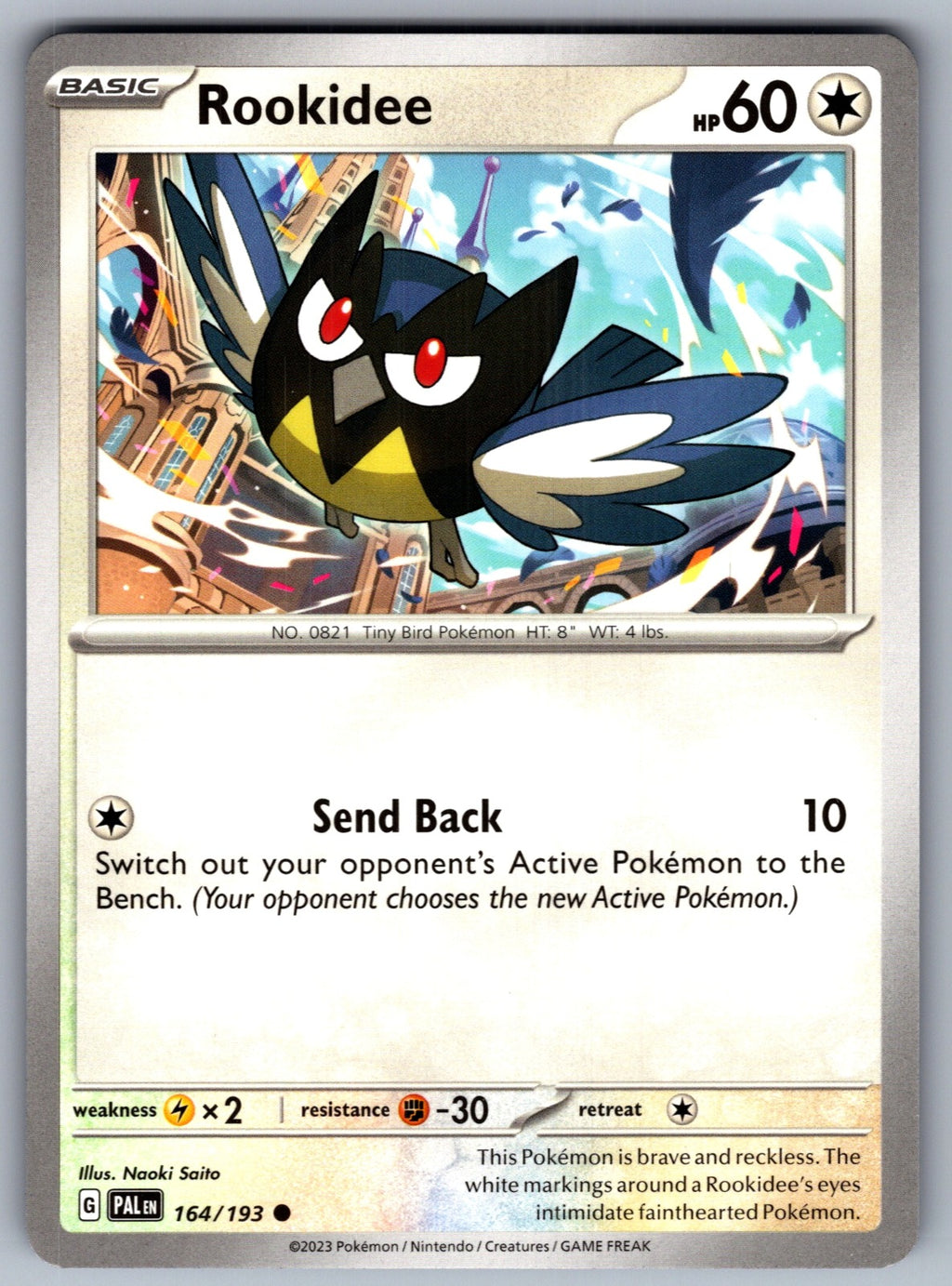 Rookidee Common SV02: Paldea Evolved 164/193 NM 2023