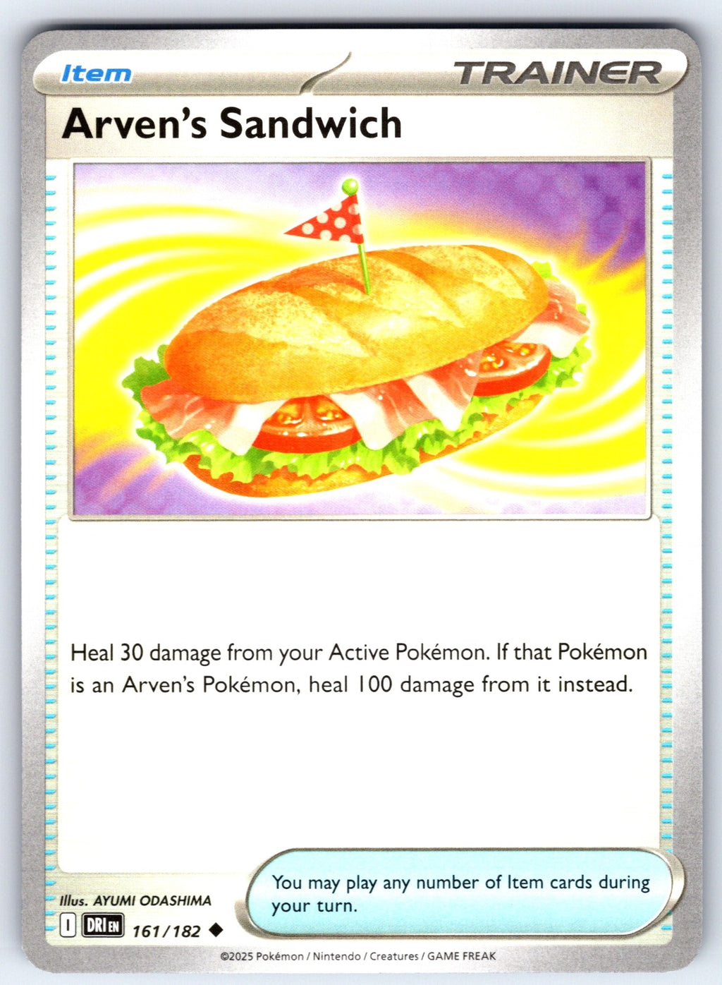 Arven's Sandwich Uncommon SV10: Destined Rivals 161/182 NM 2025