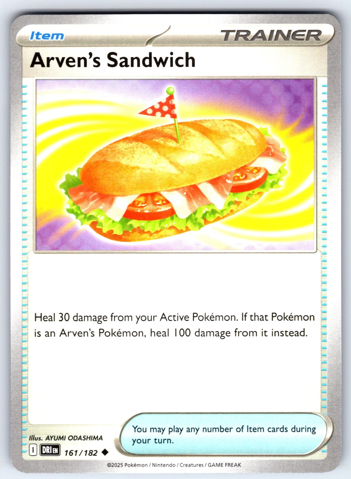 Arven's Sandwich Uncommon SV10: Destined Rivals 161/182 NM 2025