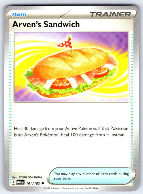 Arven's Sandwich Uncommon SV10: Destined Rivals 161/182 NM 2025