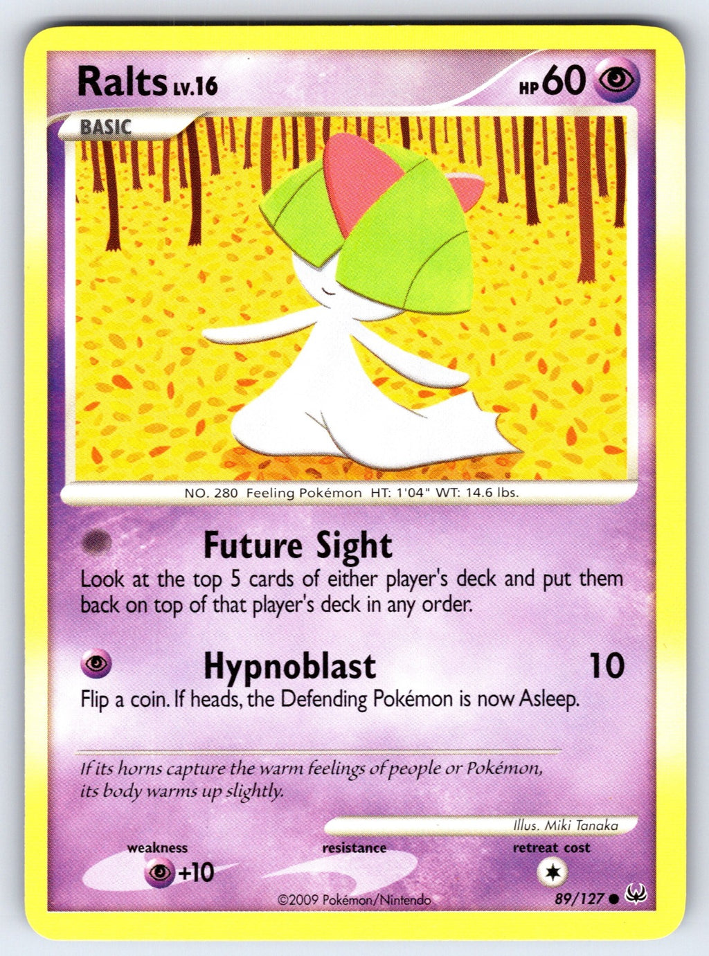 Ralts Common Platinum 89/127 LP 2009