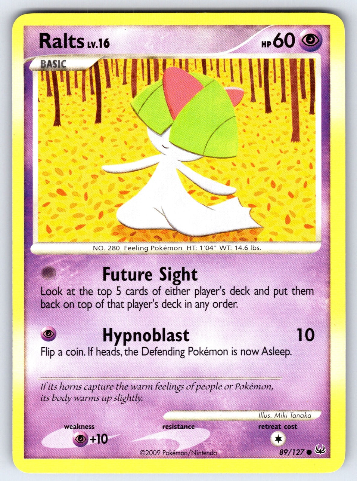 Ralts Common Platinum 89/127 LP 2009