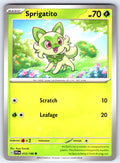 Sprigatito Common SV01: Scarlet & Violet Base Set 013/198 NM 2023