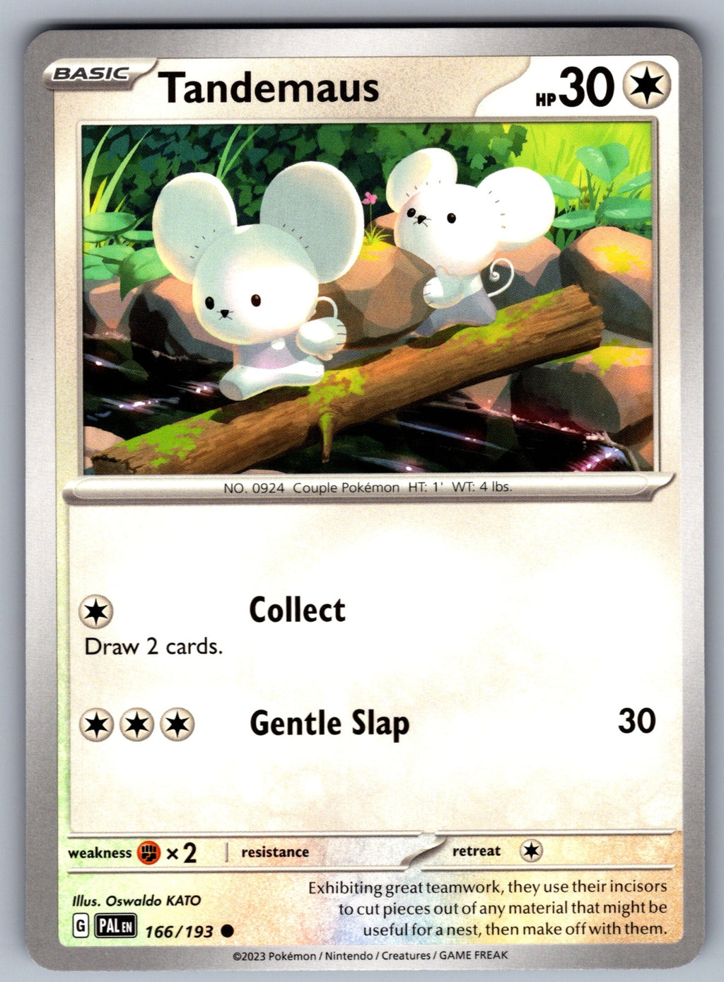 Tandemaus Common SV02: Paldea Evolved 166/193 NM 2023