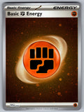 Basic Fighting Energy (Cosmos Holo) Holo Common SVE: Scarlet & Violet Energies 