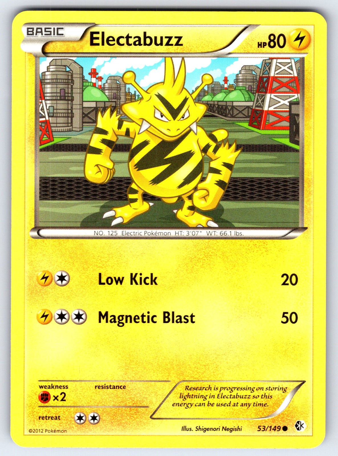 Electabuzz Common Boundaries Crossed 53/149 LP 2012