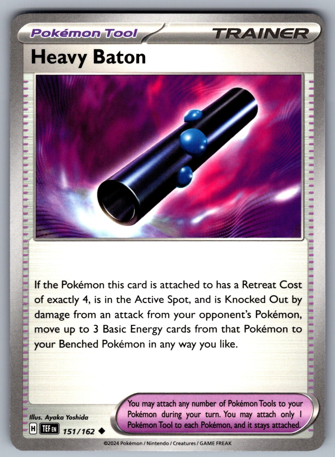 Heavy Baton Uncommon SV05: Temporal Forces 151/162 NM 2024