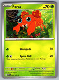 Paras Common SV: Scarlet & Violet 151 046/165 NM 2023