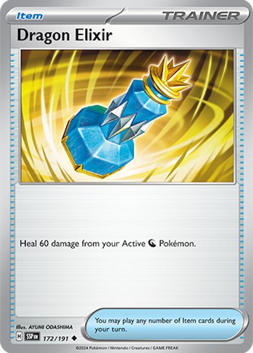 Dragon Elixir Uncommon SV08: Surging Sparks 172/191 NM 2024