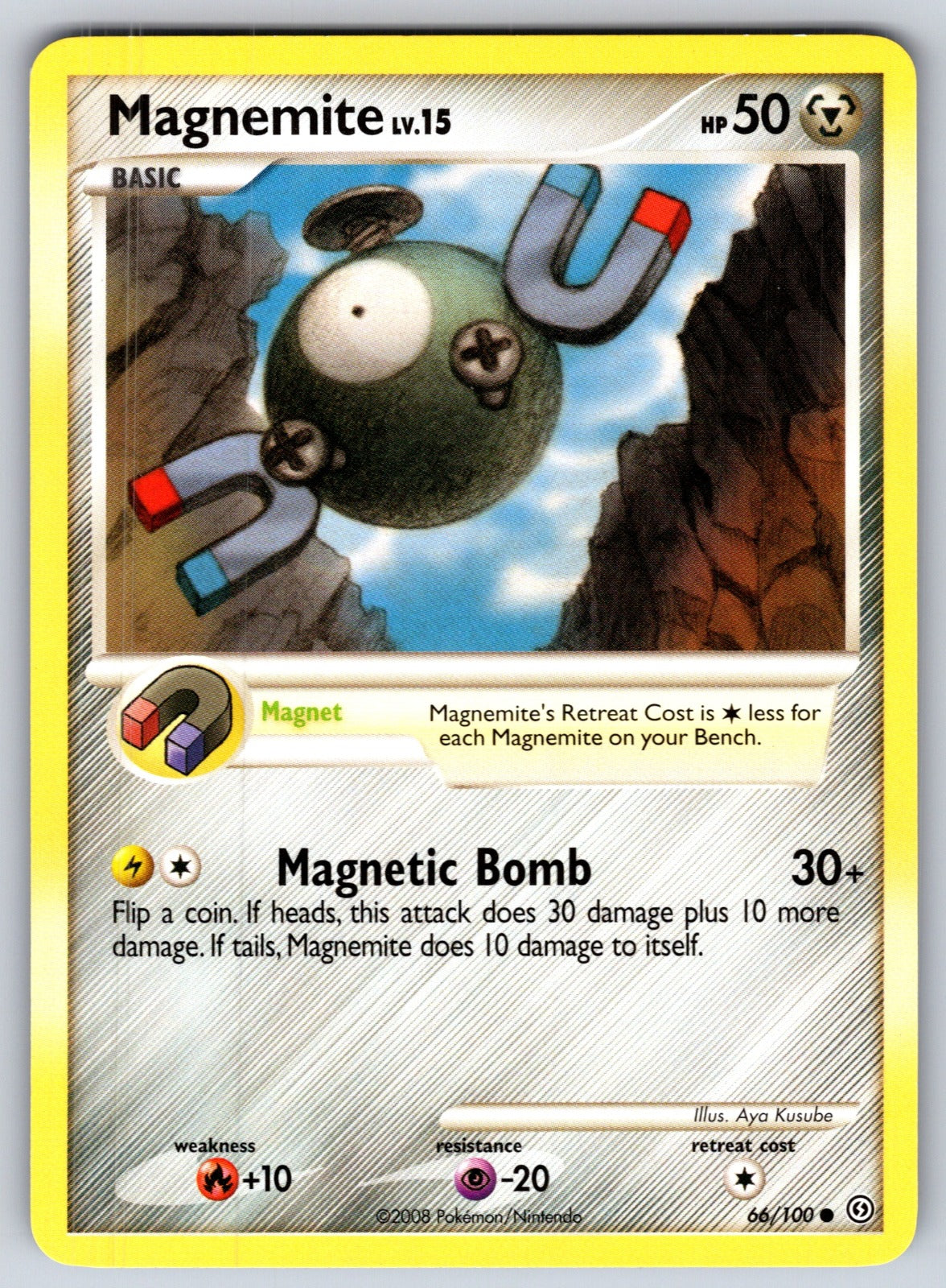 Magnemite (66) Common Stormfront 66/100 LP 2008