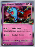 Team Rocket's Wobbuffet Holo Rare SV10: Destined Rivals 082/182 NM 2025