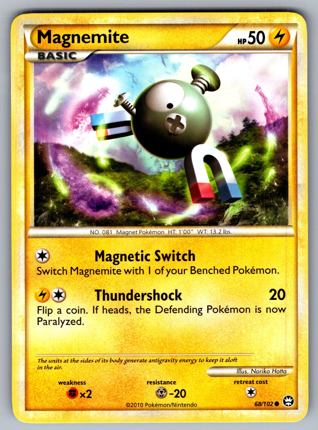 Magnemite Common Triumphant 68/102 LP 2010