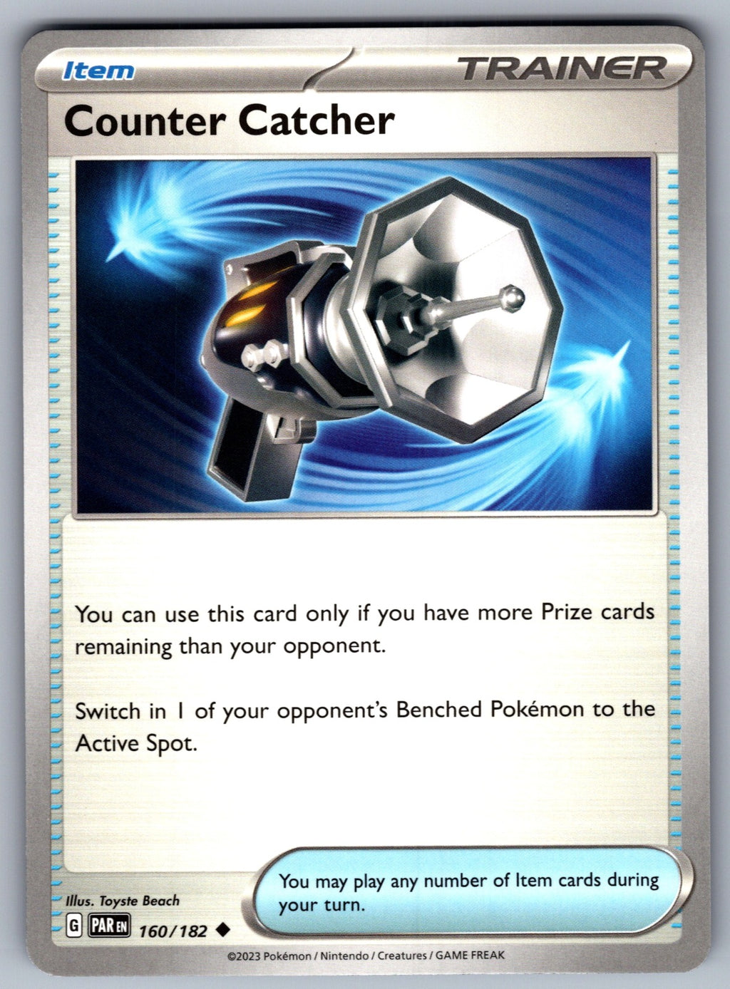 Counter Catcher Uncommon SV04: Paradox Rift 160/182 NM 2023