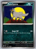 Poochyena Common SV05: Temporal Forces 105/162 NM 2024