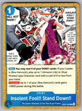 Insolent Fool!! Stand Down!! C Extra Booster: One Piece Heroines Edition EB03-02