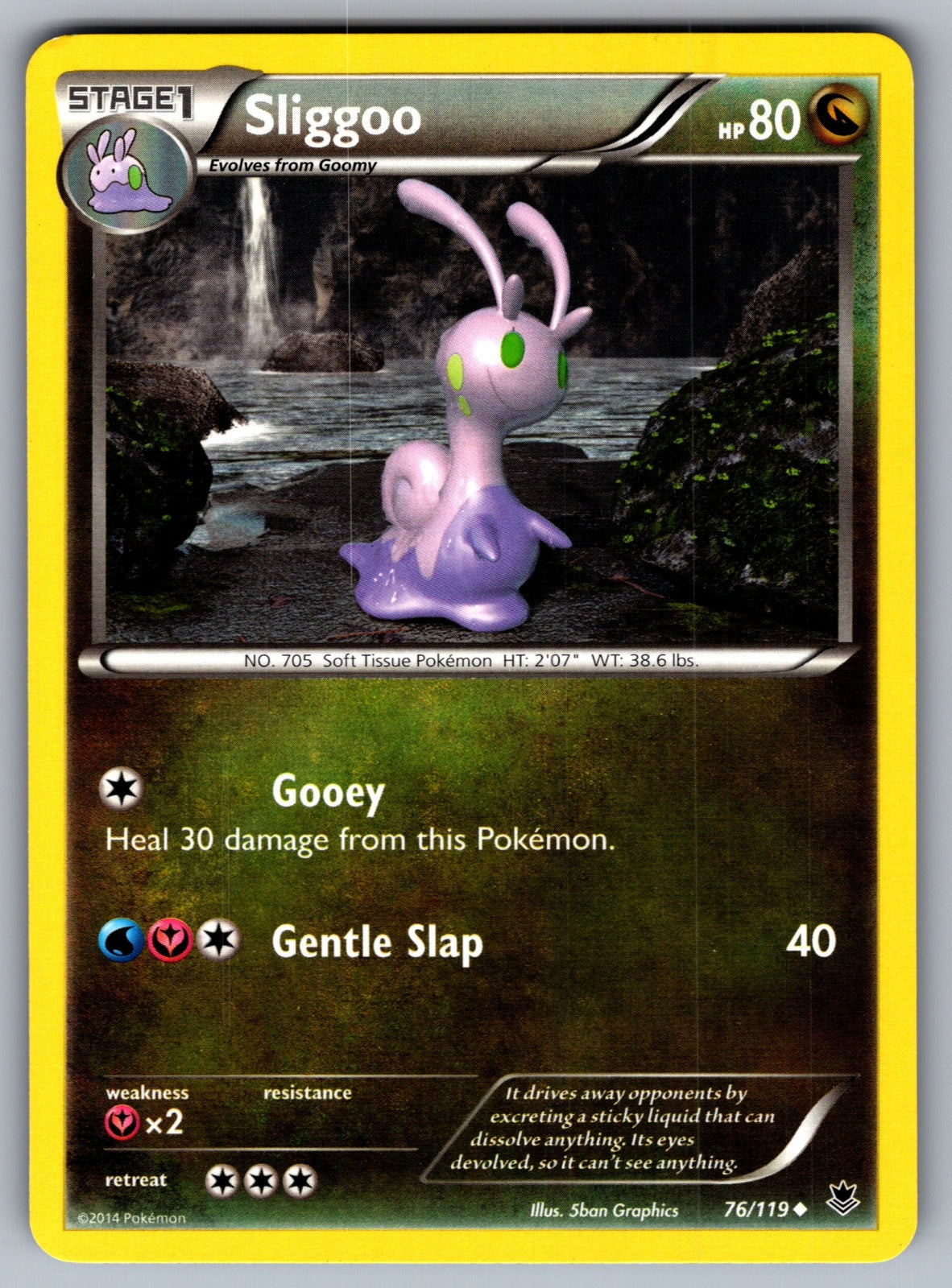 Sliggoo Uncommon XY - Phantom Forces 76/119 LP 2014