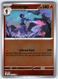 Ceruledge Reverse Holo Uncommon ME02: Phantasmal Flames 020/094 NM 2025