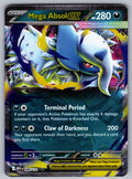 Mega Absol ex - Holo Double Rare ME01: Mega Evolution 086/132 NM 2025