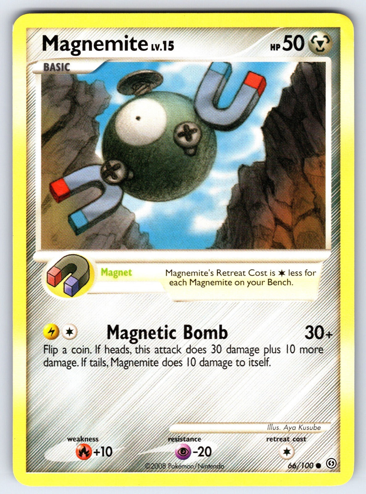 Magnemite (66) Common Stormfront 66/100 LP 2008