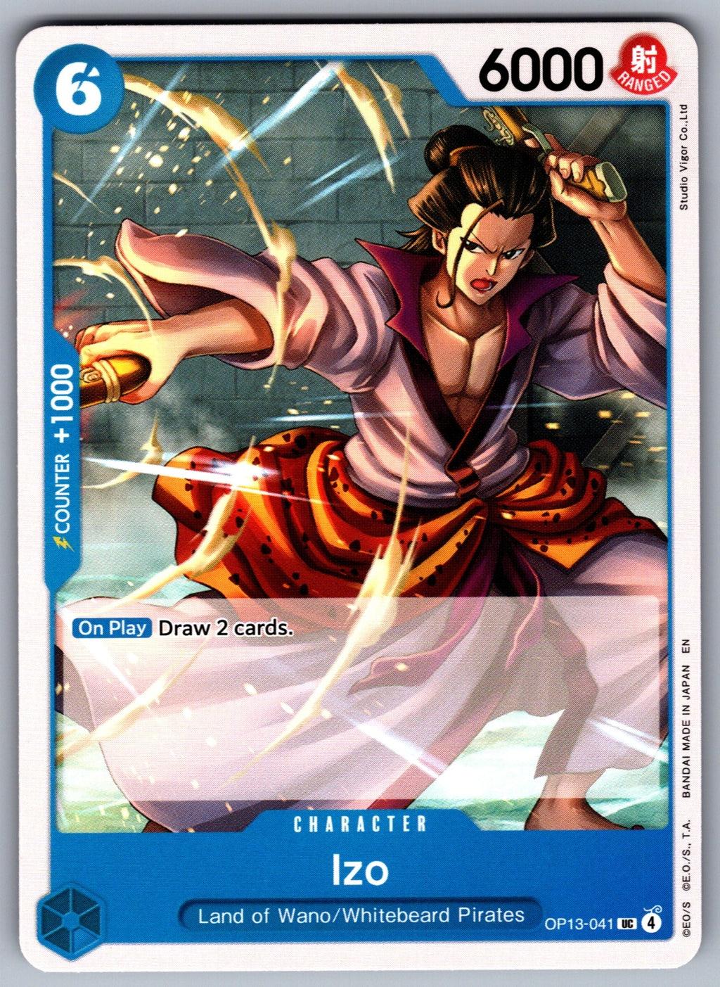 Izo UC Carrying On His Will OP13-041 NM 2025