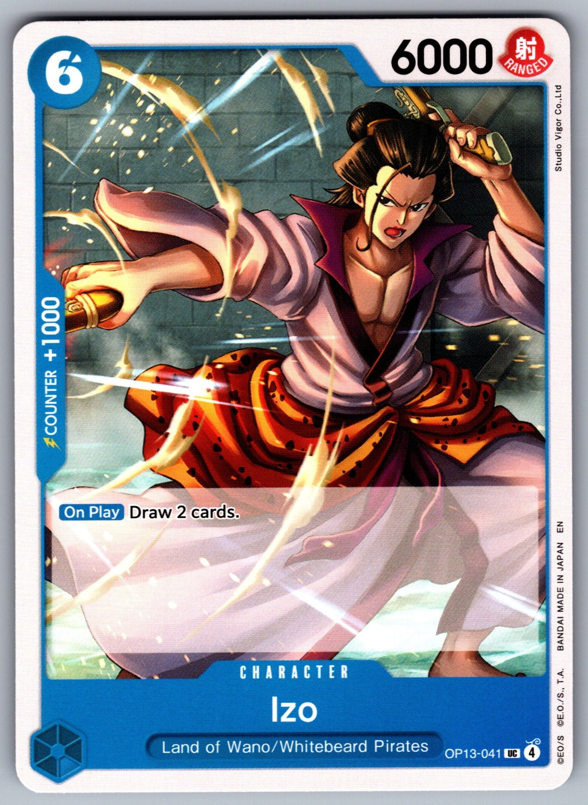 Izo UC Carrying On His Will OP13-041 NM 2025