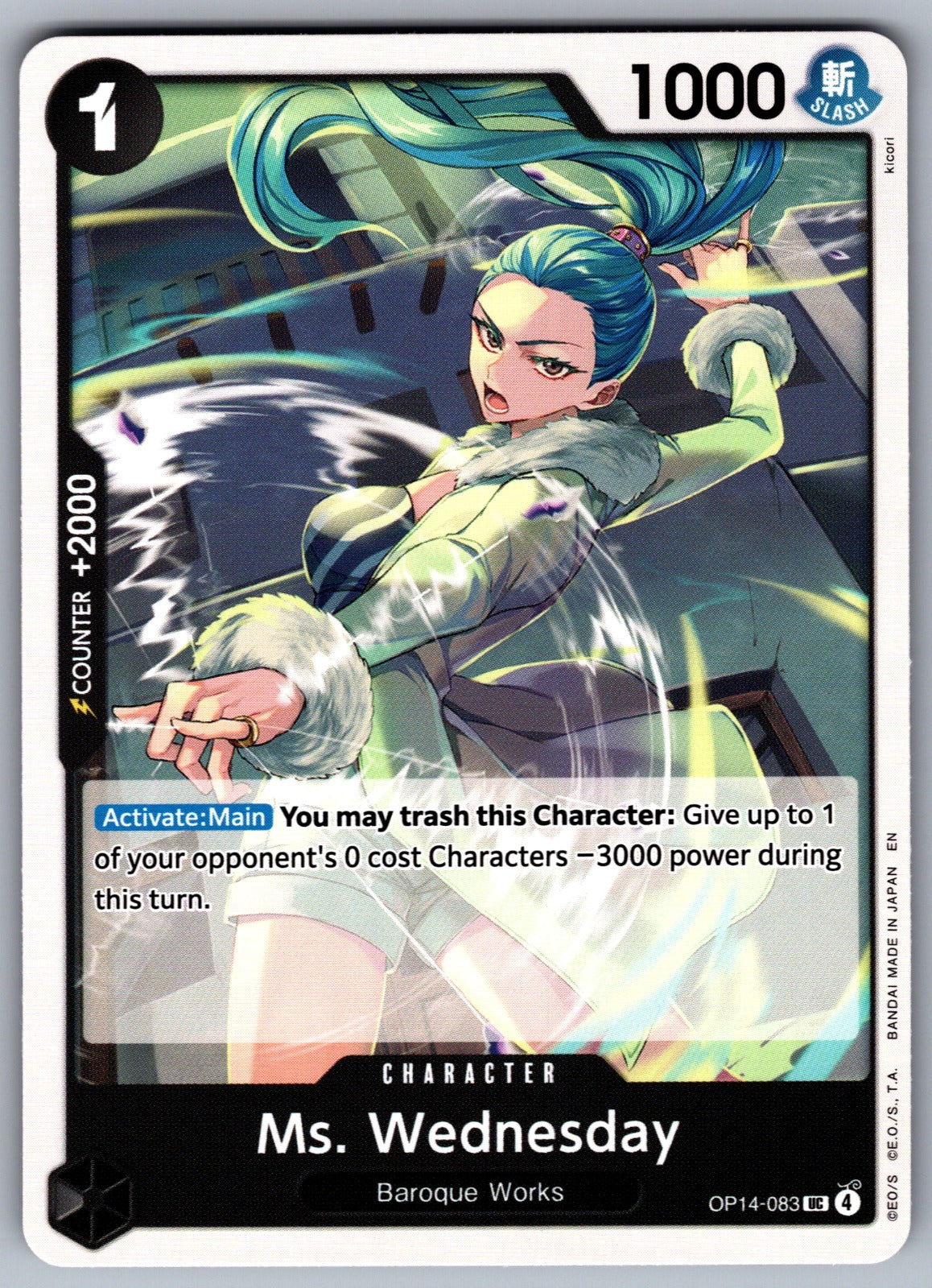 Ms. Wednesday UC The Azure Sea's Seven OP14-083 NM 2026