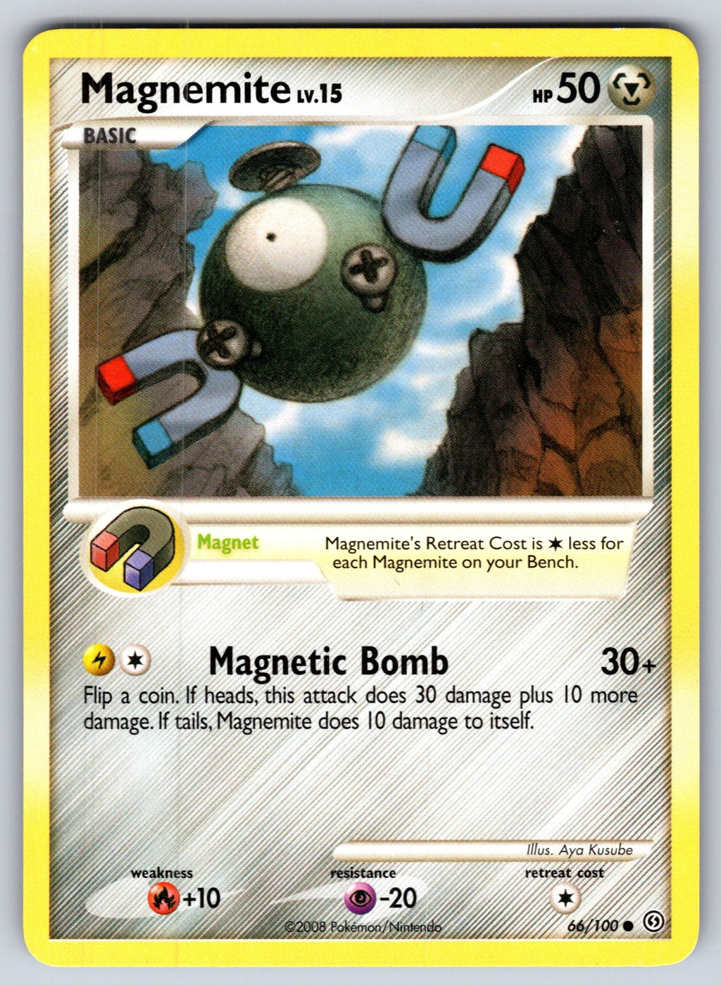 Magnemite (66) Common Stormfront 66/100 LP 2008